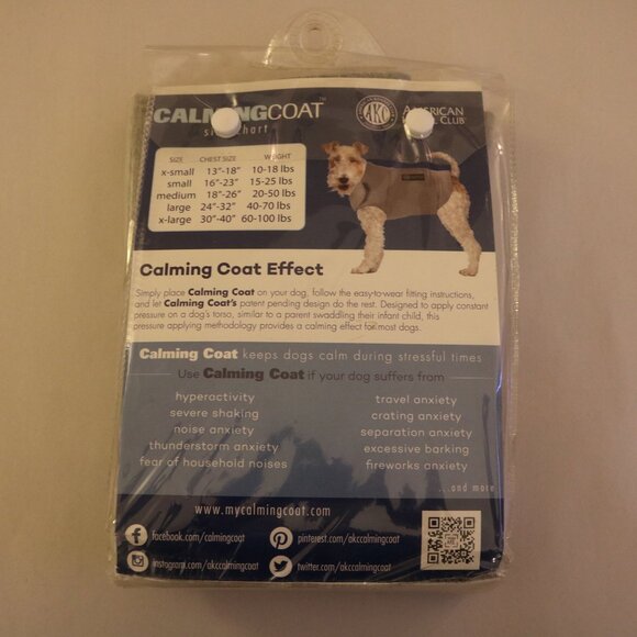 AKC Calming coat for anxiety, fireworks, thunderstorms separation anxiety XL - Picture 2 of 3